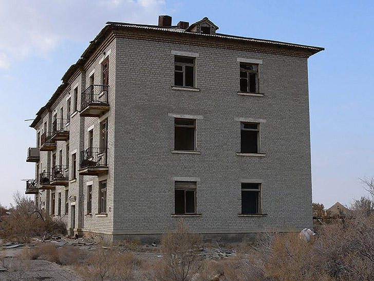 Закрытый город-призрак Аральск-7 &mdash; мнсто, где испытывали советское биологическое оружие