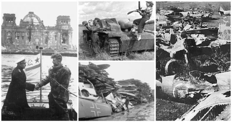 Как убирали поля сражений после Второй мировой войны