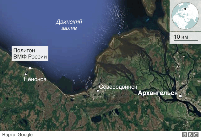 После взрыва под Северодвинском 2 мониторинговые станции перестали выходить на связь