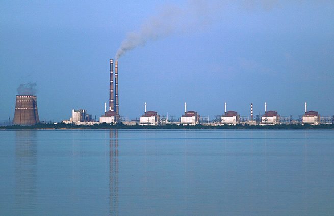 На Запорожской АЭС произошла утечка радиации