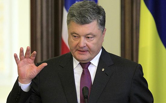 Порошенко объявил о полном прекращении огня в Донбассе 1 сентября