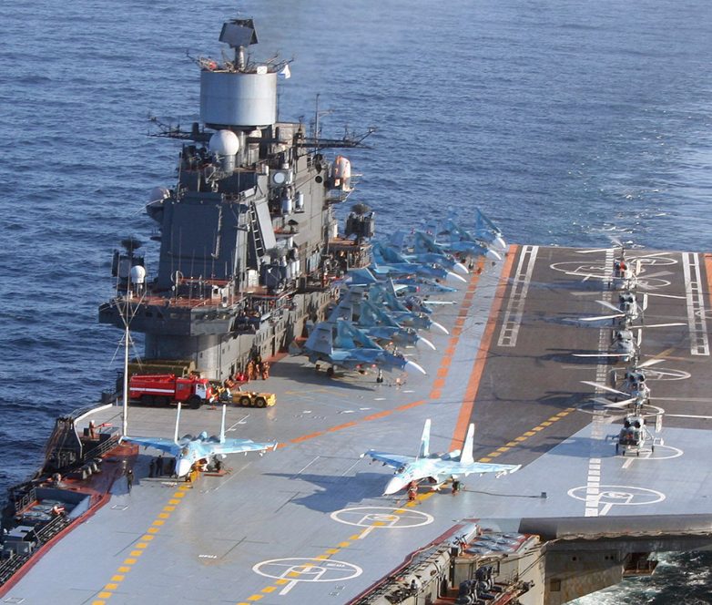Итоги первого этапа похода авианосца «Адмирал Кузнецов» к берегам Сирии