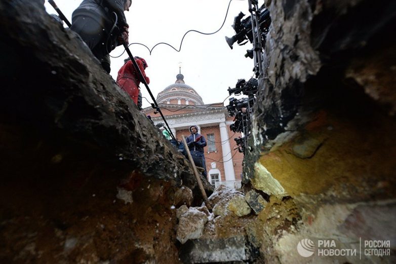 В центре Москвы под землёй нашли тайную комнату