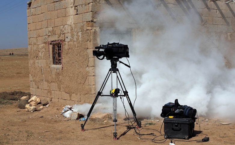 В результате подрыва фугаса в Сирии пострадали российские журналисты и военные