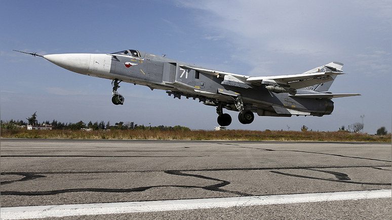 Пентагон опасается, что «придётся сбивать» самолёты России в Сирии