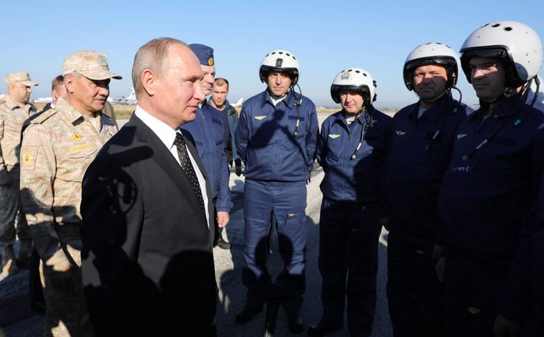 Путин прилетел в Сирию и отдал приказ о выводе войск