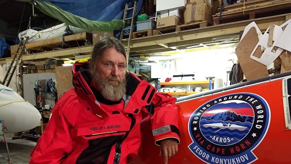 Федор Конюхов пережил 12-балльный шторм в Тихом океане