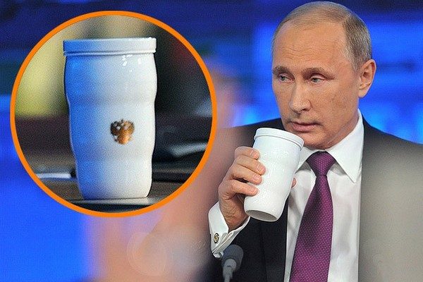 Личная кружка Путина на саммите G20 вызвала у зарубежных СМИ подозрения, что он боится отравления