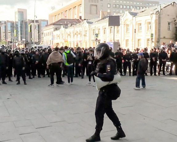 Новая несогласованная акция протеста на Бульварном кольце Москвы завершилась, так и не начавшись
