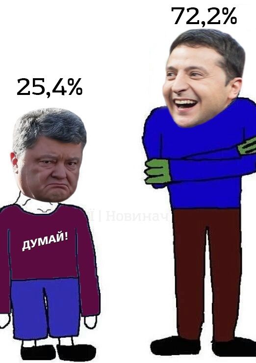 Мемы о проигрыше Порошенко на выборах