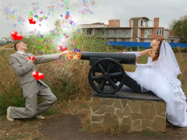 Свадебный фотошоп - бессмысленный и беспощадный