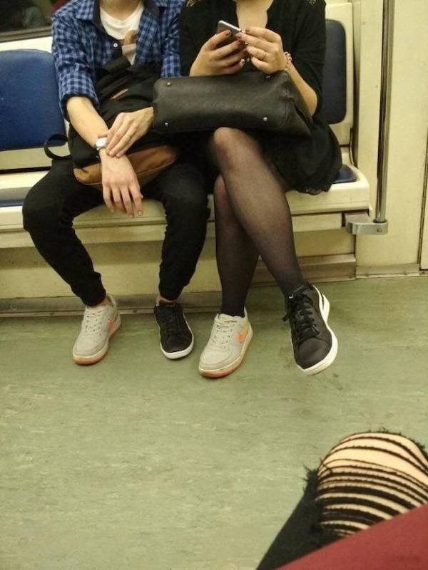Чудаковатые пассажиры метро