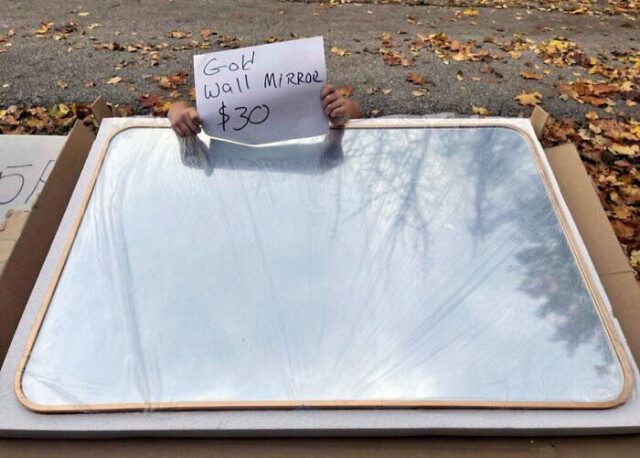 Забавные фотографии от людей, пытающихся продать зеркало