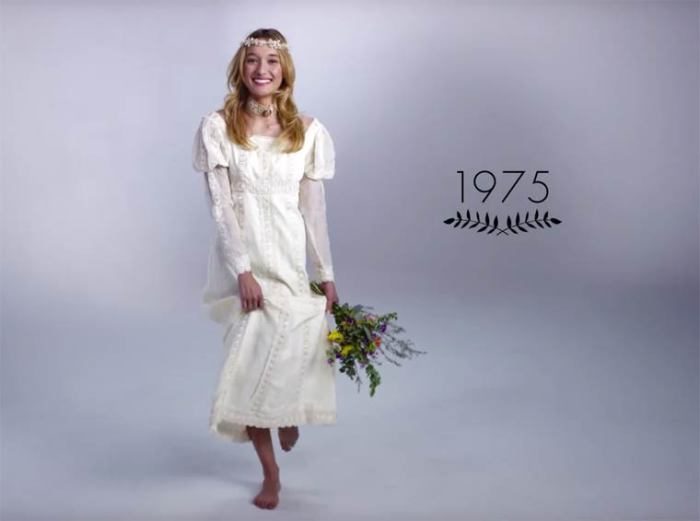 Как изменились свадебные наряды за последние 100 лет