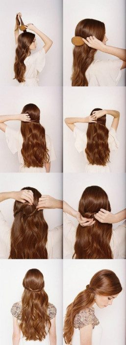 10 простых, но эффектных причёсок для обладательниц длинных волос