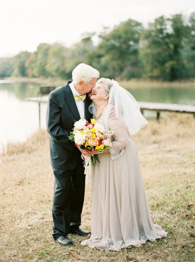 Невероятно трогательная фотосессия супругов, проживших в браке 63 года