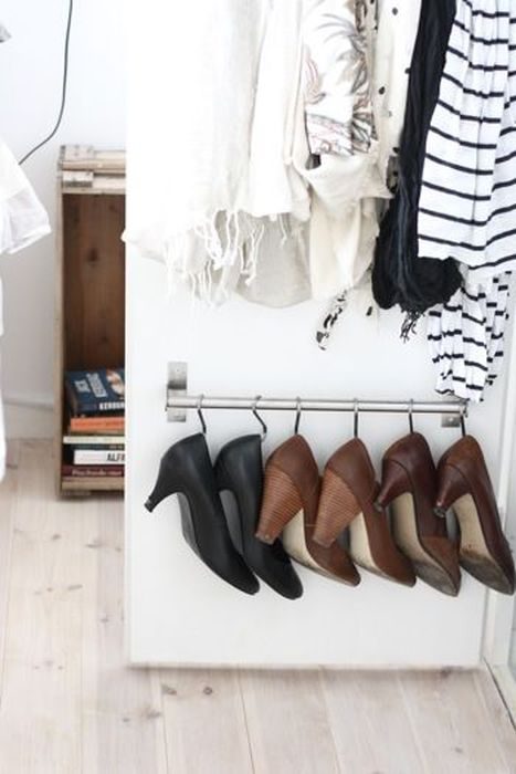 10 вдохновляющих идей хранения обуви