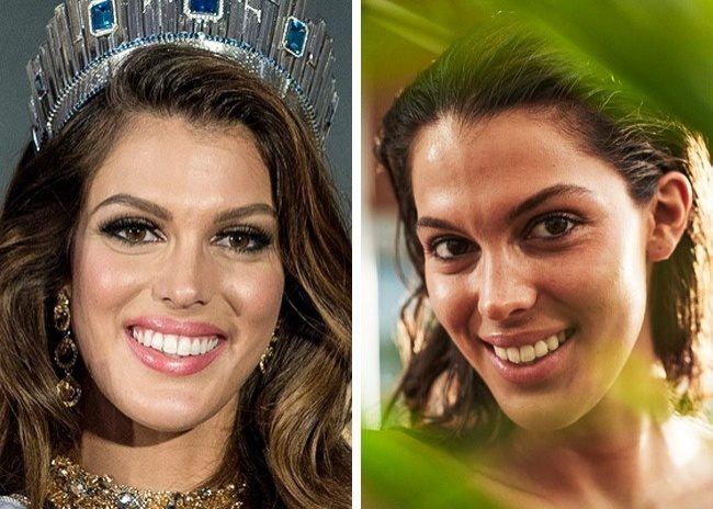 Участницы конкурса «Мисс Вселенная» без макияжа
