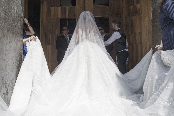Свадебное платье Виктории Сваровски за почти миллион евро