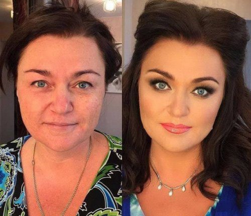 Невероятное преображение девушек после нанесения макияжа