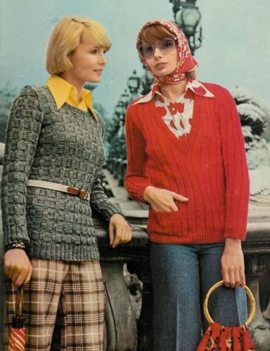 Одежда, которая была модной в 70-х