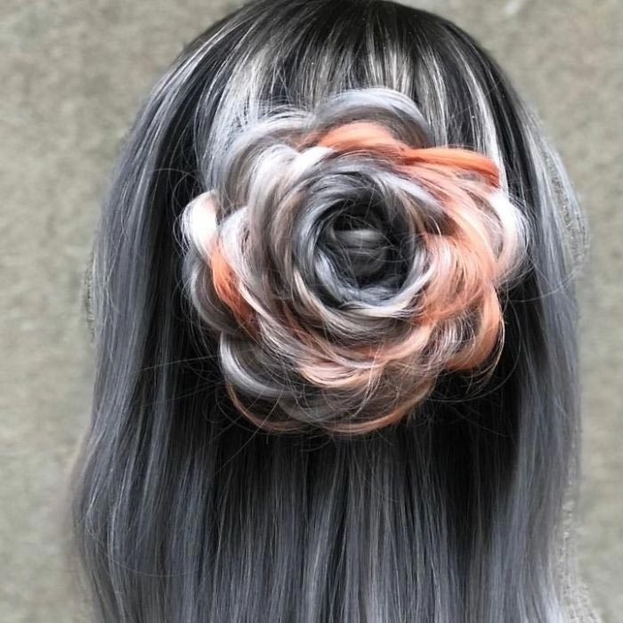 Розы из волос — самая горячая новая тенденция