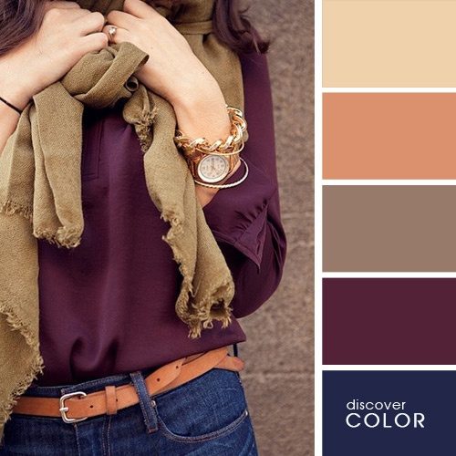 Как правильно сочетать цвета в одежде