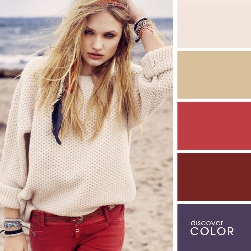 Как правильно сочетать цвета в одежде