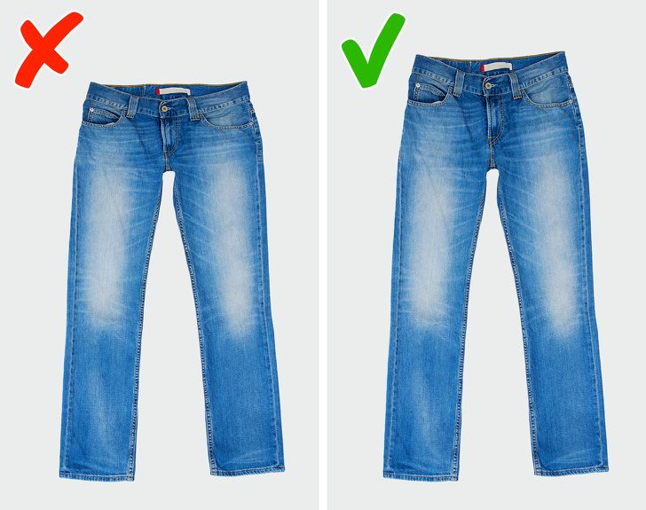 Ошибки при покупке джинсов, из-за которых они плохо сидят на вас