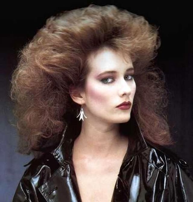 Женские причёски 80-х