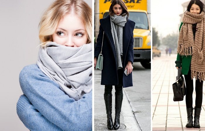 Как носить шарф этой зимой