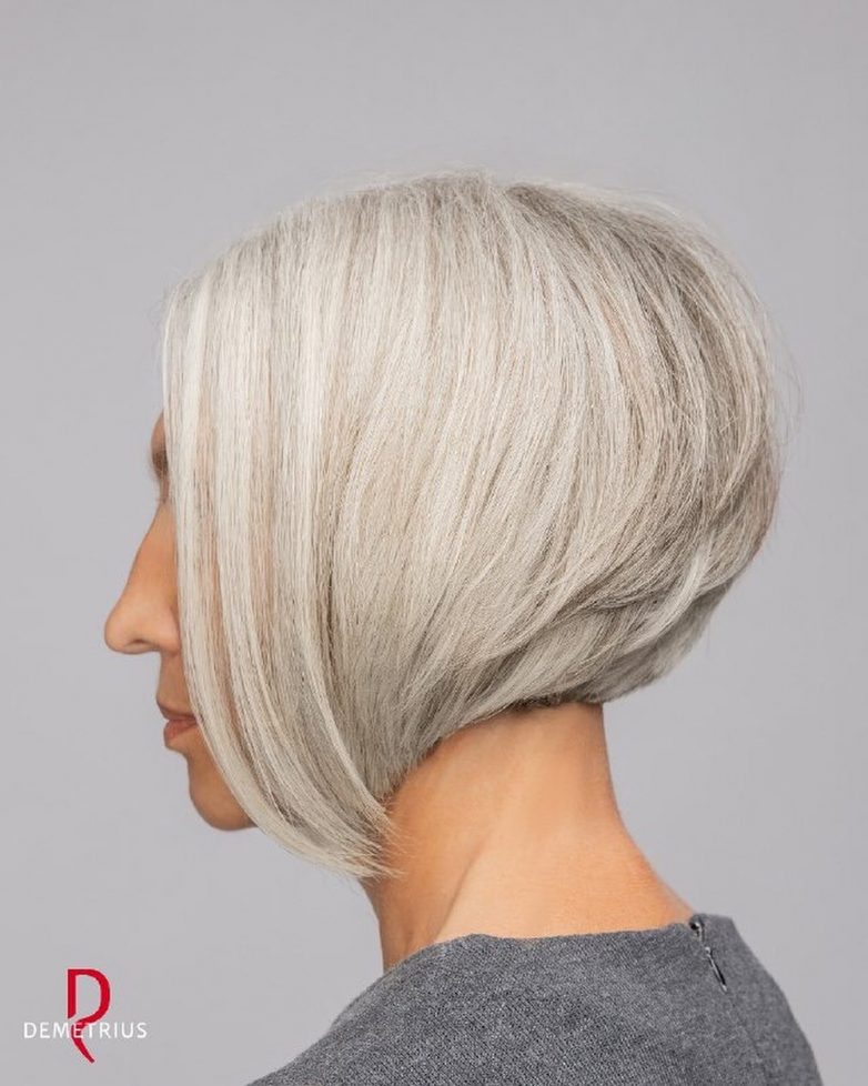 Модное окрашивание на короткие волосы для леди 40-50 лет