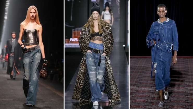 С какой обувью носить модные джинсы этой зимой