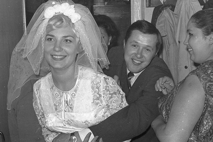 Свадьба одной советской семьи