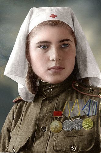 Униформа Великой Отечественной в цвете