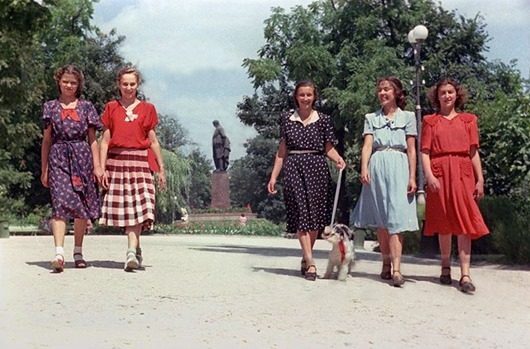 СССР 1953 года в цвете