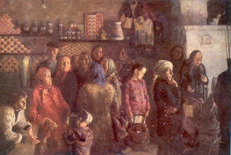 Картины антисоветской живописи разных лет