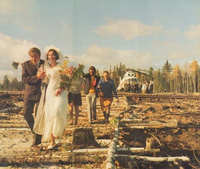 Колорит советских свадеб