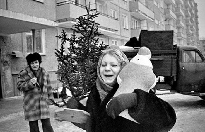 Советские новогодние фотографии