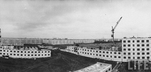 Строительство жилья в 1963 году