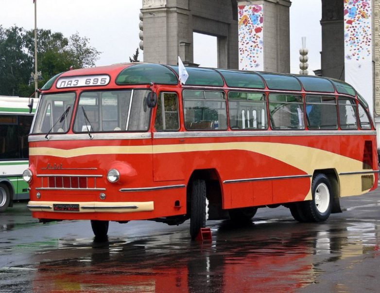Серийные и экспериментальные советские автобусы