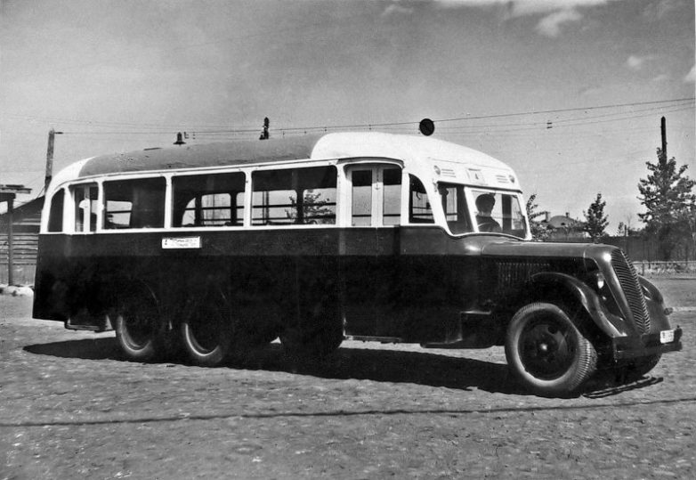 Серийные и экспериментальные советские автобусы