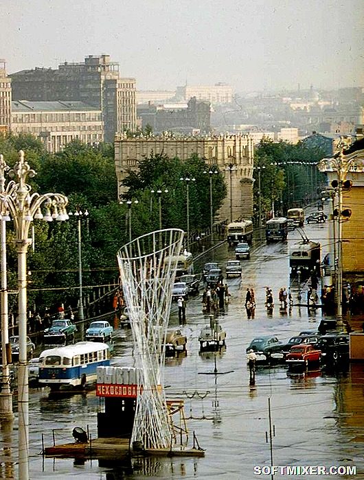 Цветные фото Москвы 1959 года