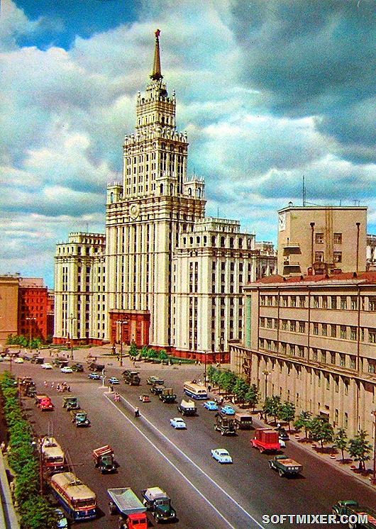 Цветные фото Москвы 1959 года