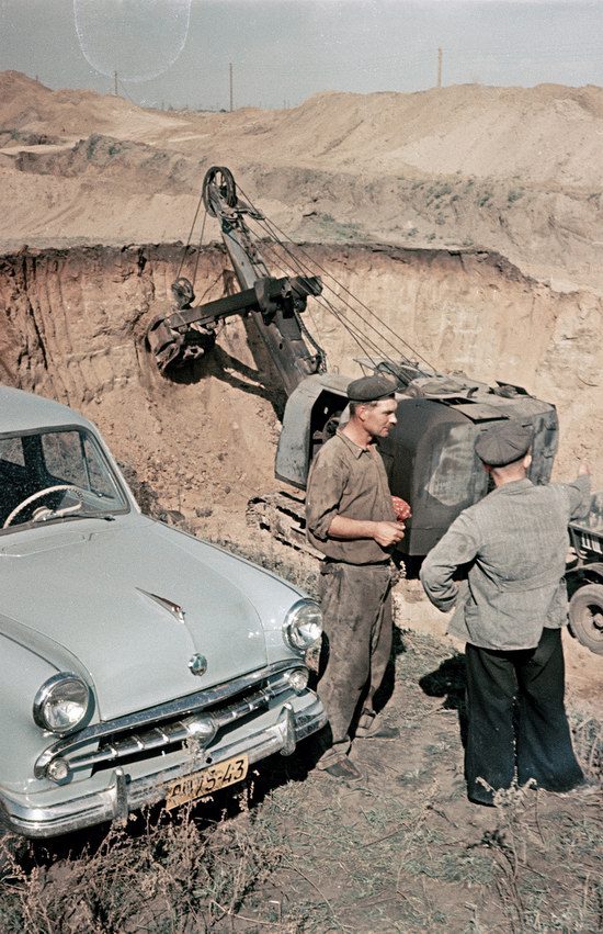 Малоизвестные цветные фото повседневной жизни в СССР 1950-х