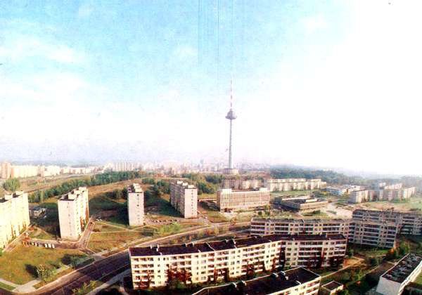 Советский Вильнюс в 1986 году