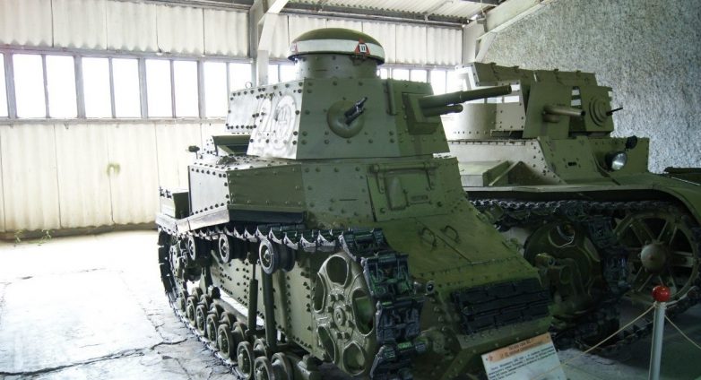 МС-1 - первый массовый танк Красной армии