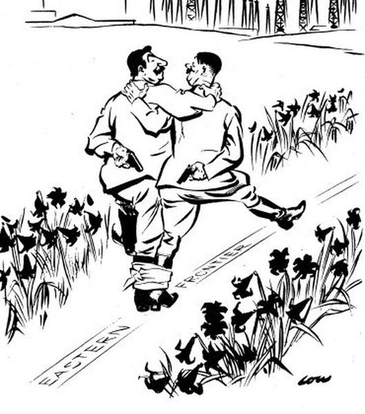 Зарубежные карикатуры на Сталина