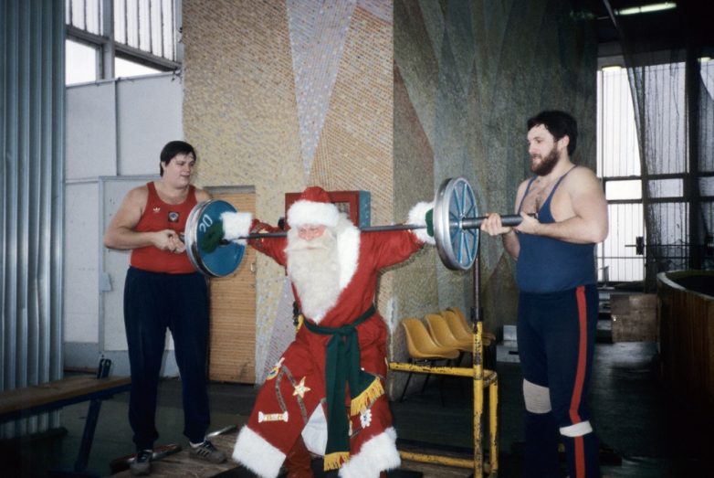 Советские Деды Морозы 1980-х годов