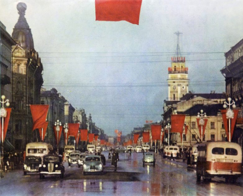 Цветные снимки СССР. 1954 год